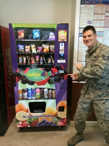 Healthier4U Vending Machine Supports our Troops