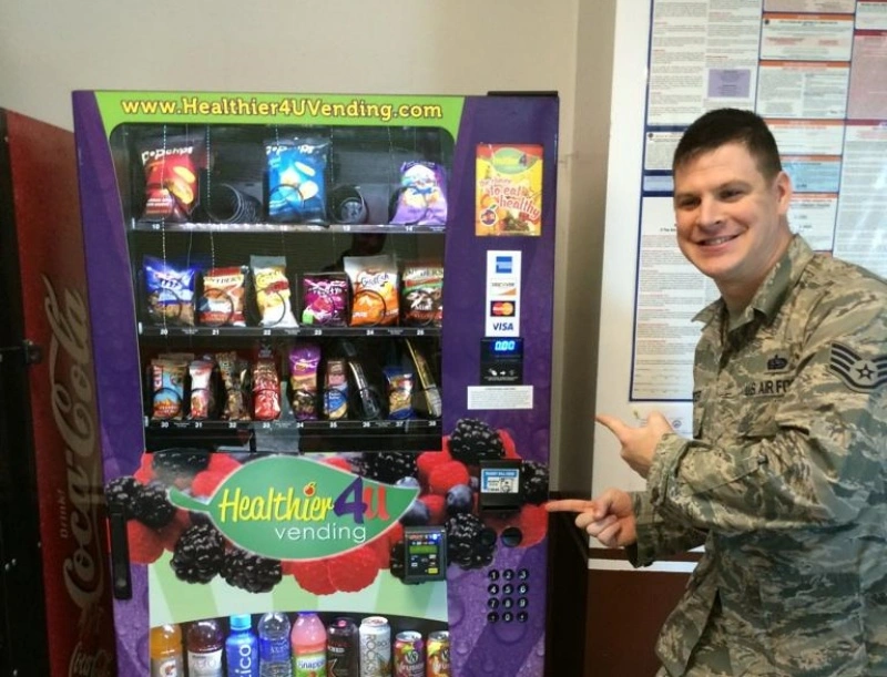 Vending Machines Placed Inside Nellis Air Force Base 0f Nevada