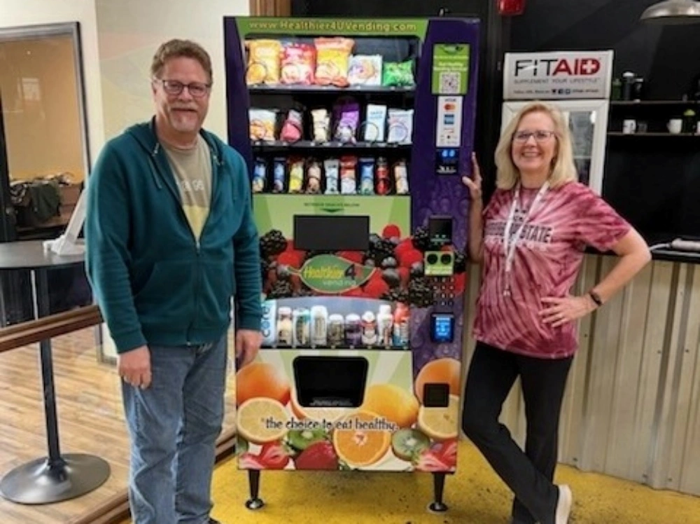 Healthier 4U Vending is an American Healthy Vending Machine